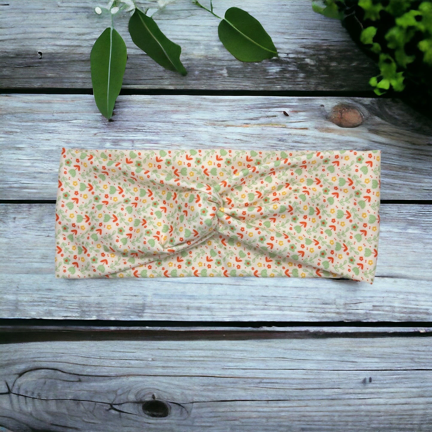 Yellow Spring Flower Headband