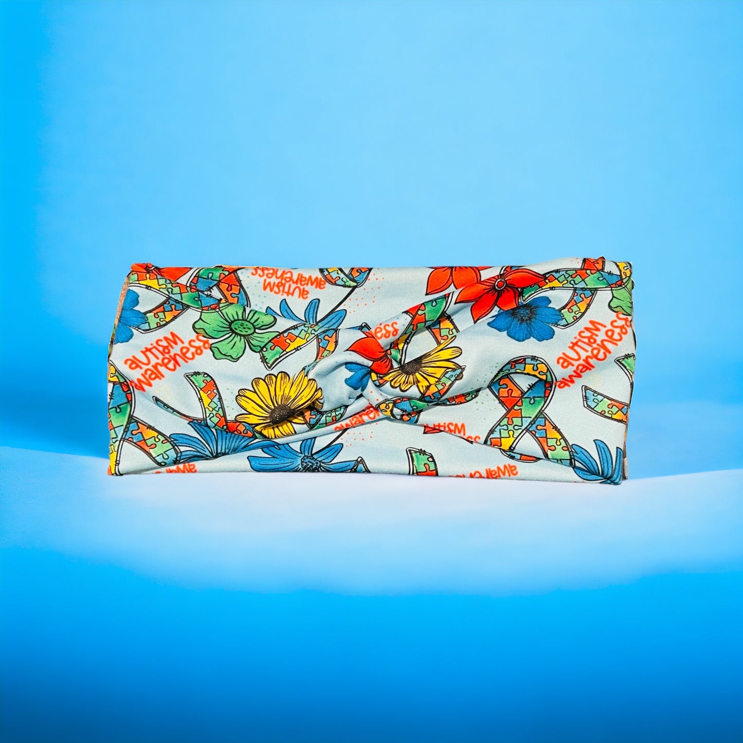 Autism Floral Headband