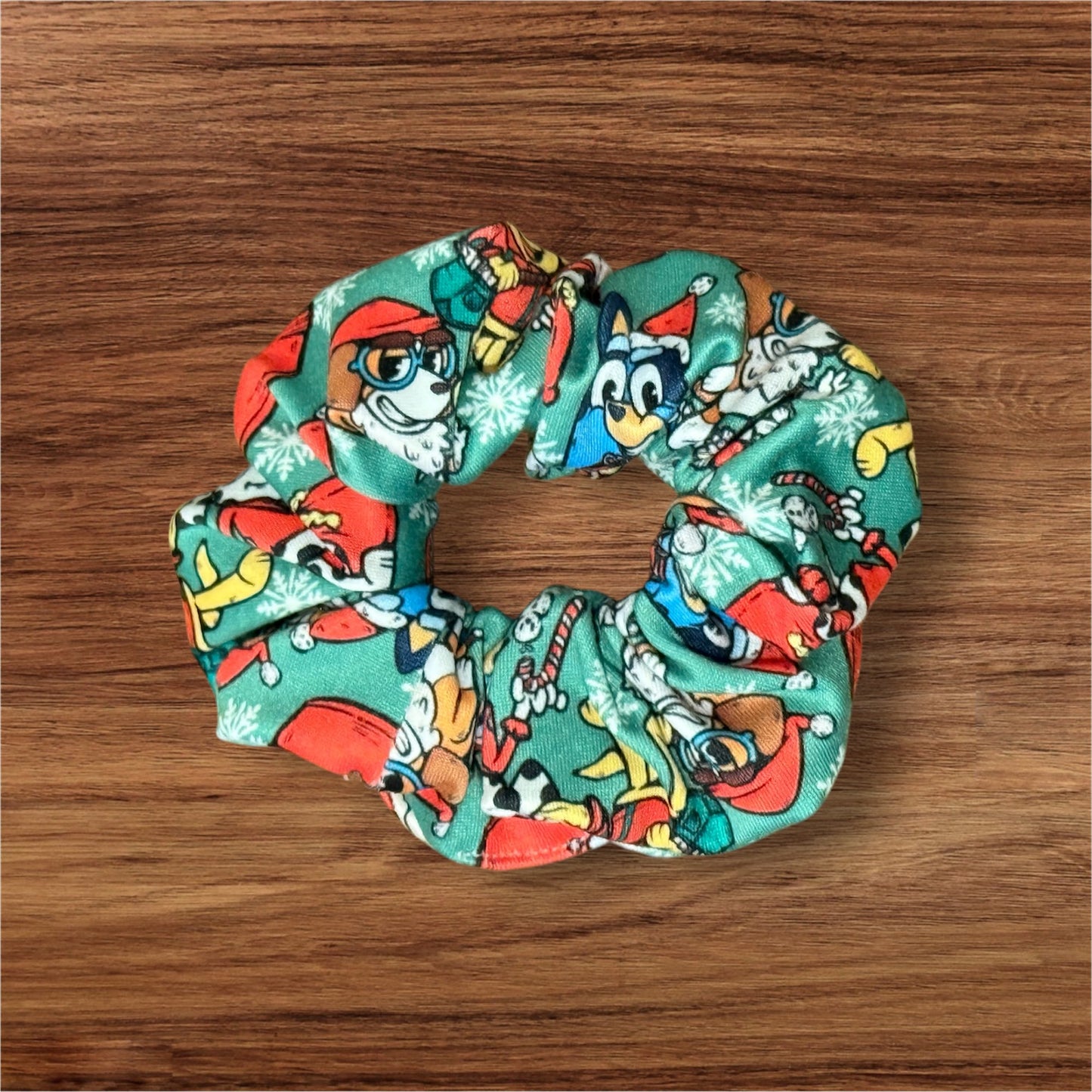 Christmas Dog Scrunchie