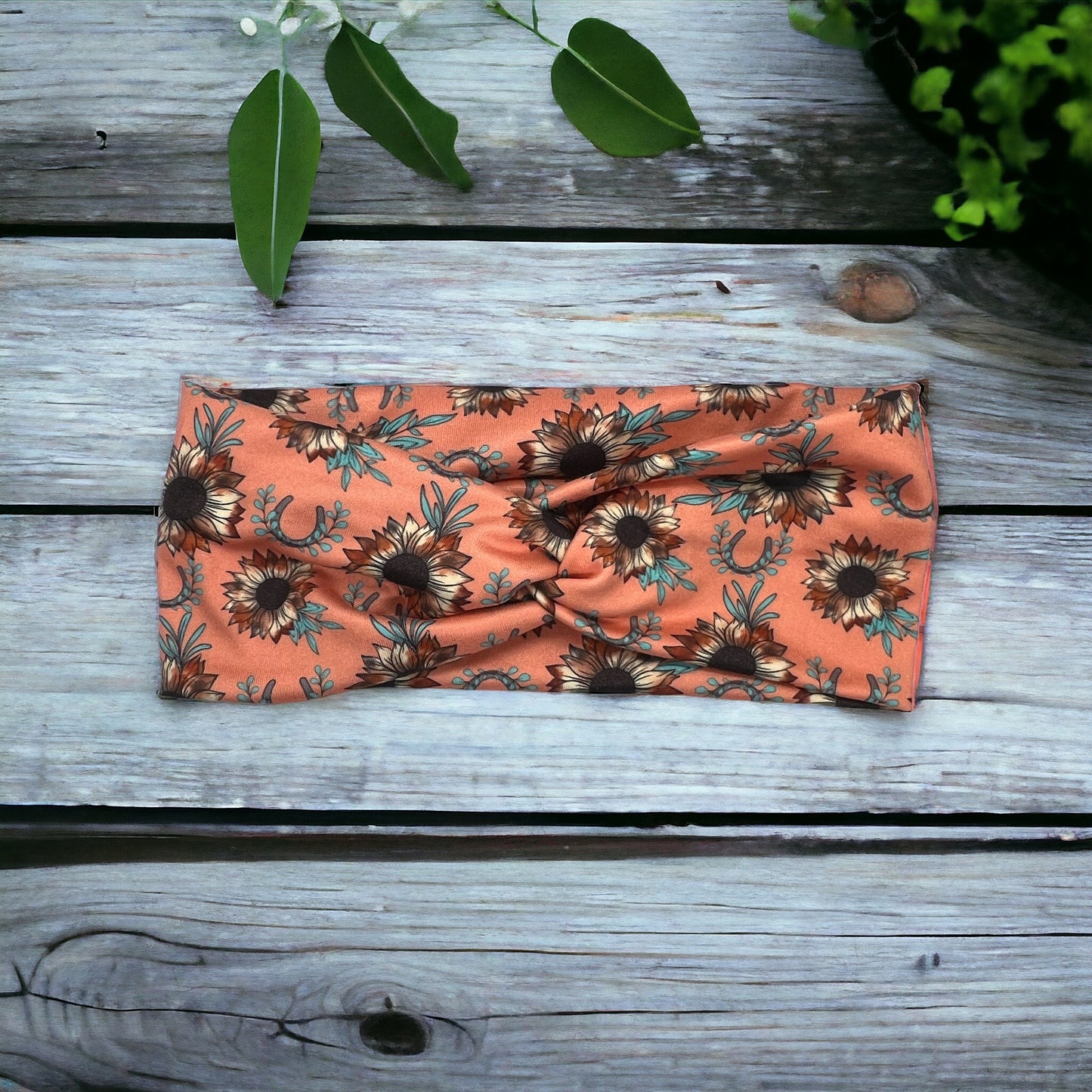 Horseshoe Flower Headband