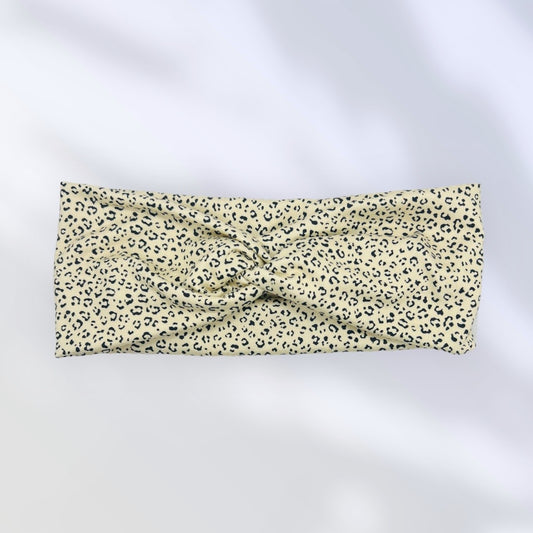 Small Leopard Knot Headband