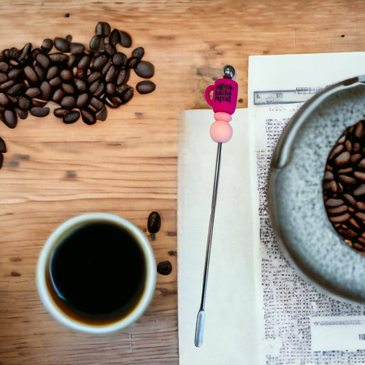 Coffee, Teach, Repeat Coffee Stirrer