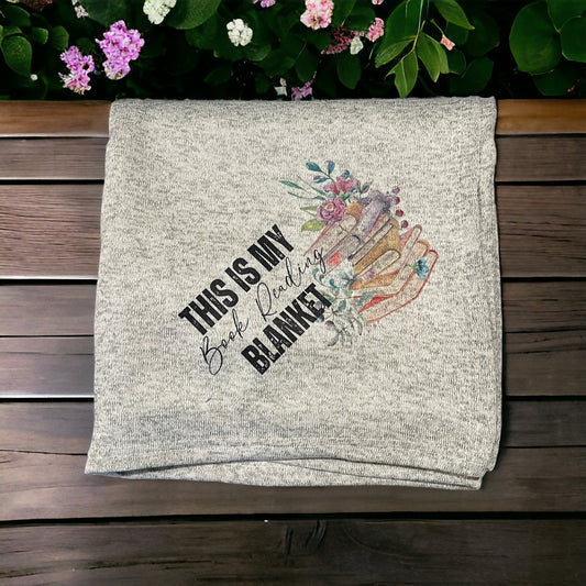 Book Reading Blanket