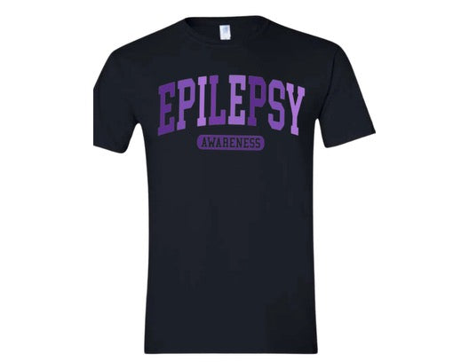 Epilepsy College Letters T-Shirt