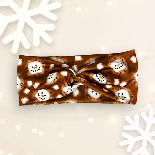 Hot Chocolate Knot Headband