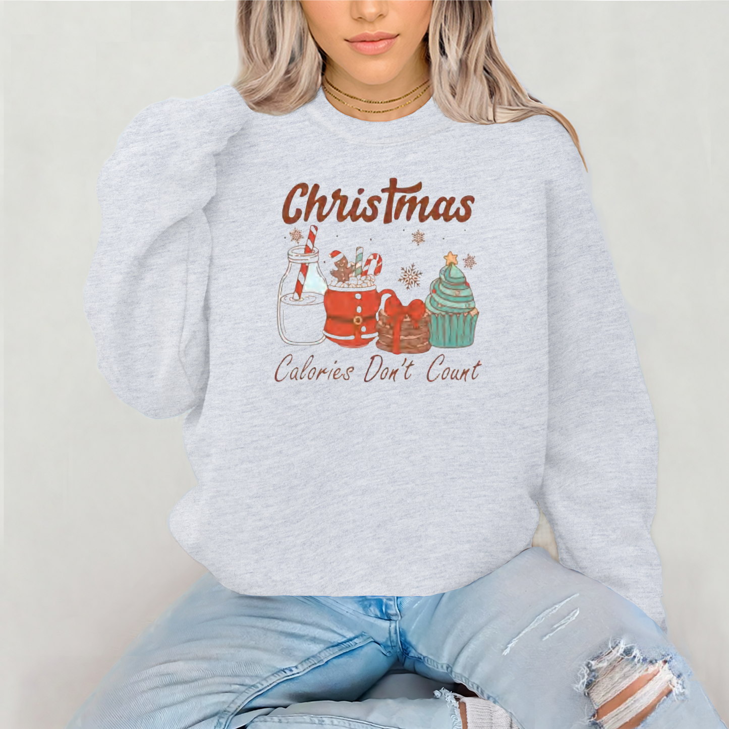 Christmas Calories DTF Print