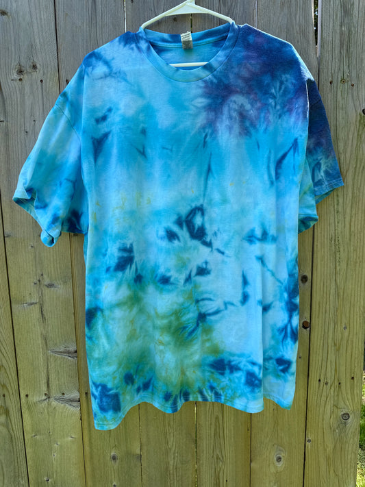 Ice dye T-Shirt Size 2X