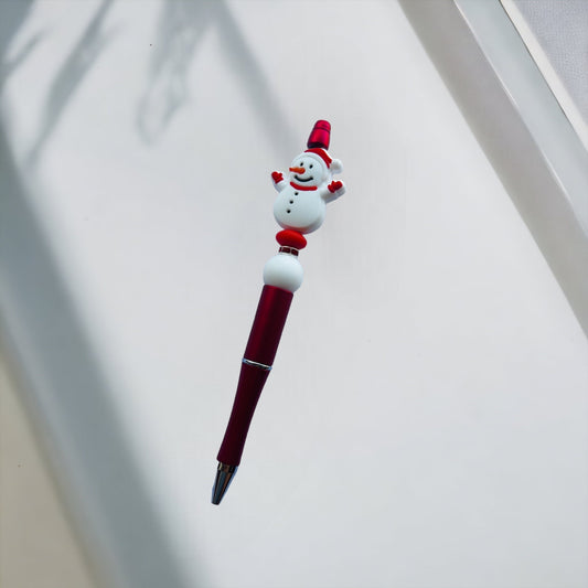 Red Snowman Pen