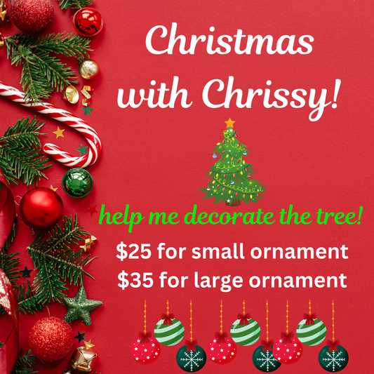 Let’s decorate the tree!!