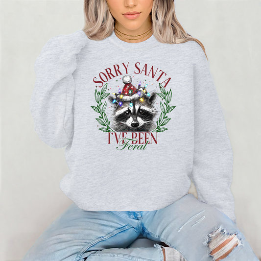 Christmas feral crewneck