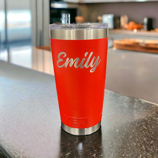 Emily Engraved Yeti Tumbler