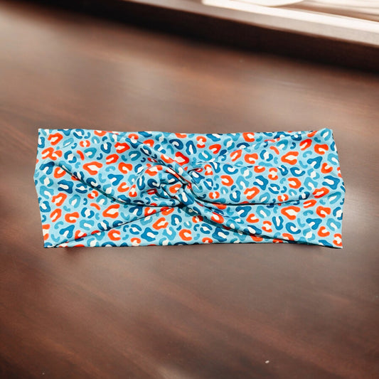 4th of July Leopard Headband