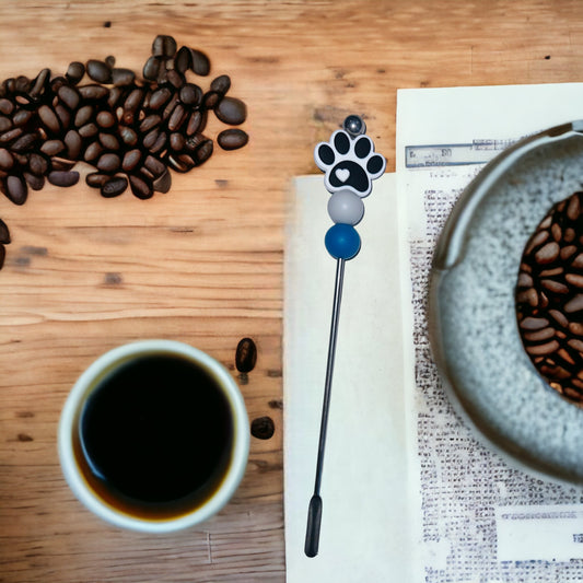 Dog Paw Coffee Stirrer