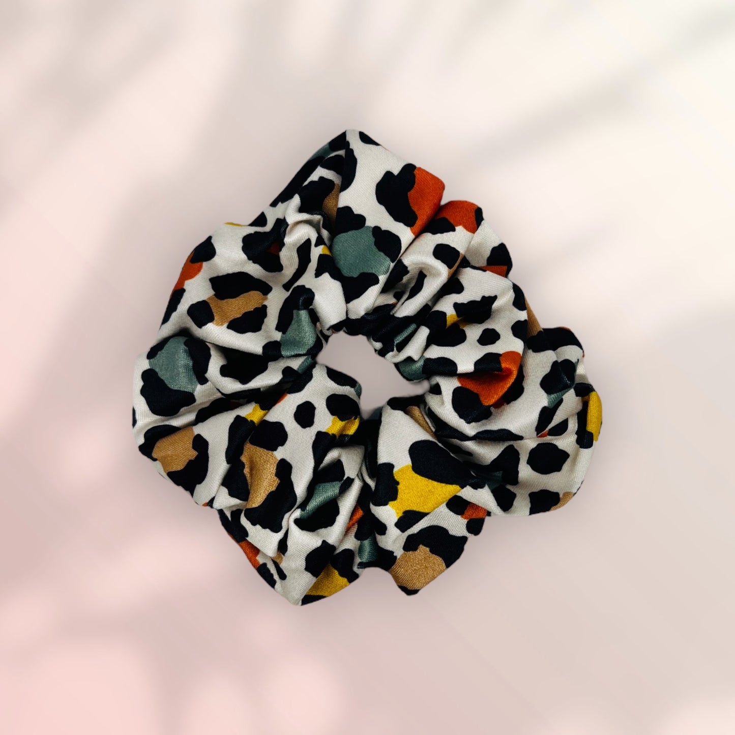 Fall Leopard Scrunchie