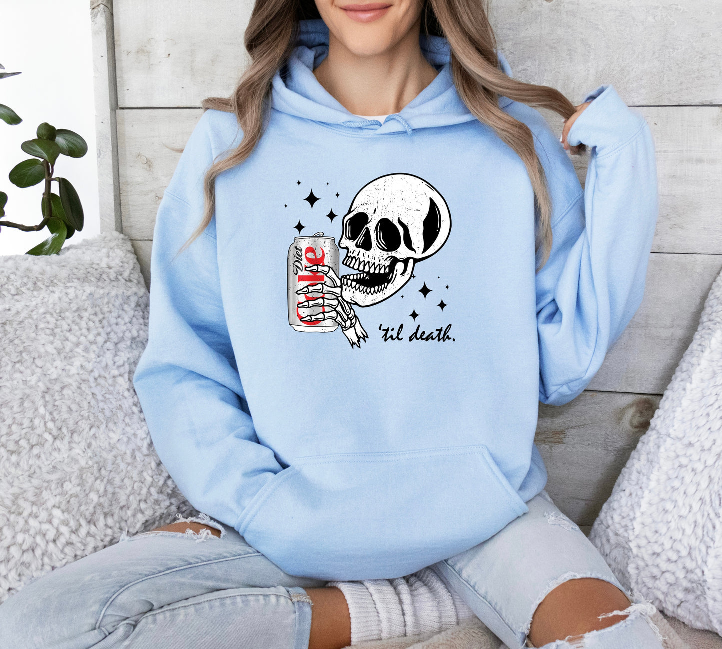 Diet Coke til Death Hoodie