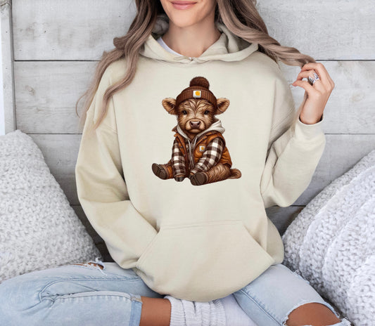 Highland Cow Hoodie