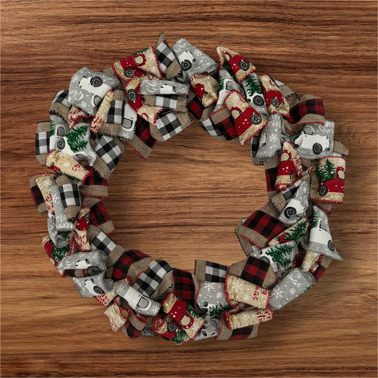 Christmas Truck Wreath