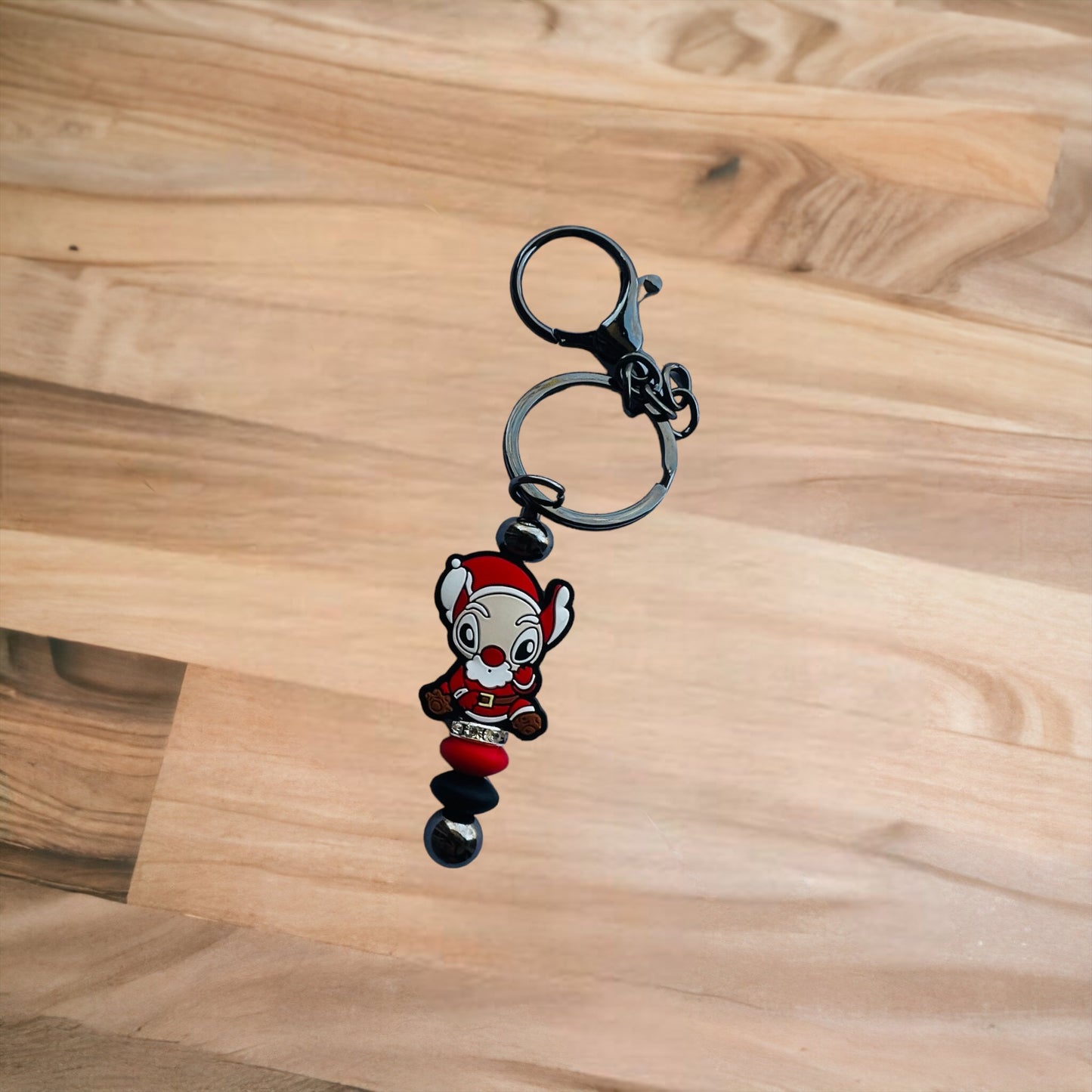 Christmas Alien Keychain