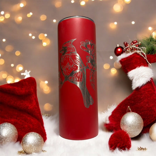 Cardinal Engraved 20oz Tumbler