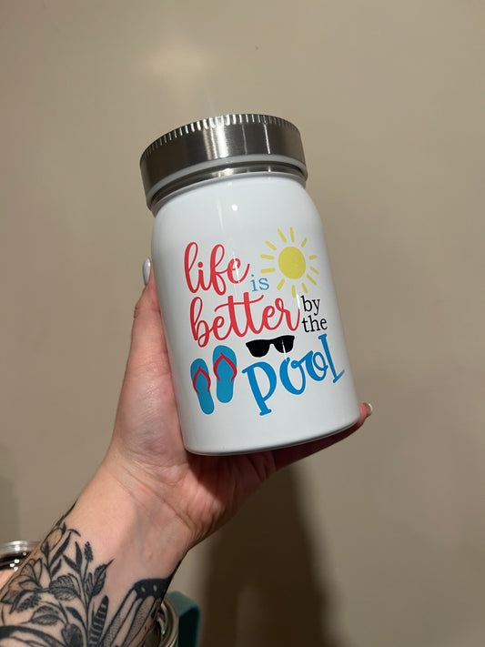 Stainless Mason Jar Cup