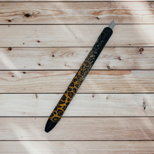 Brown Leopard Pen