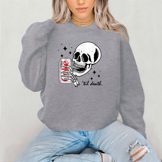 Diet Coke til Death Crewneck