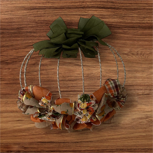 Pumpkin Wreath