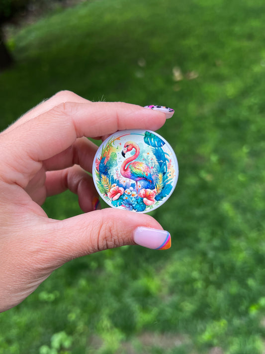 Flamingo Pop Socket