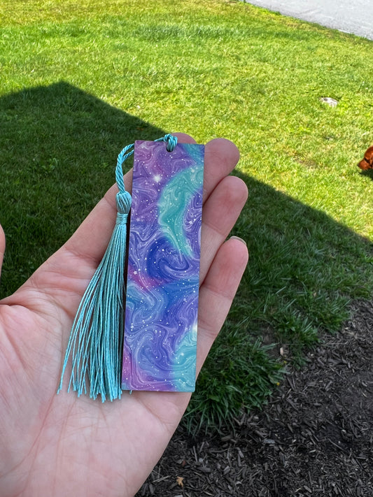 Marbled Sky Bookmark