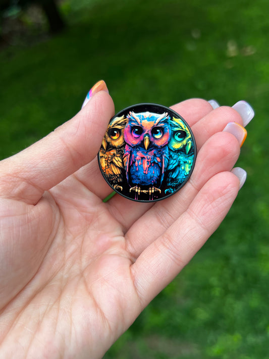 Owl Pop Socket