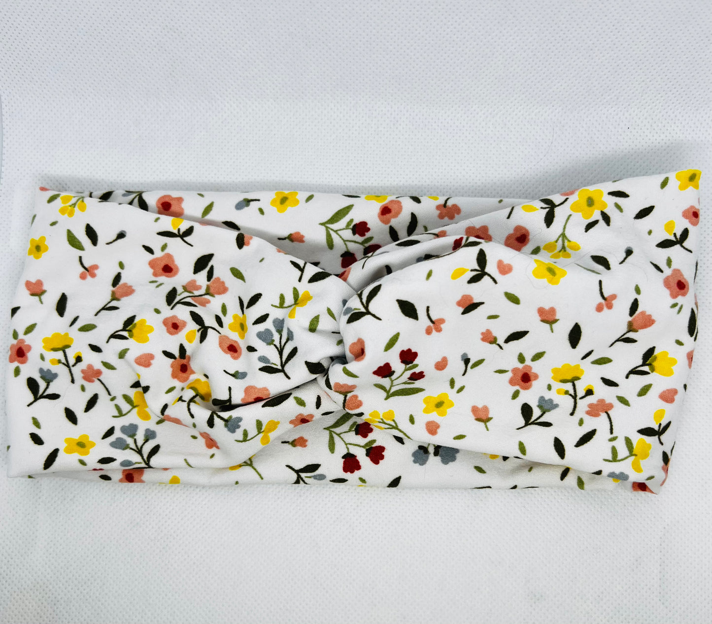 White Floral Headband