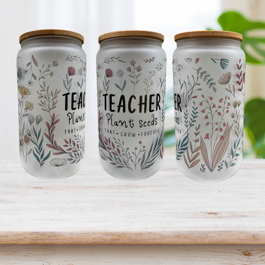 Teachers Plant Seeds Libbey Glass
