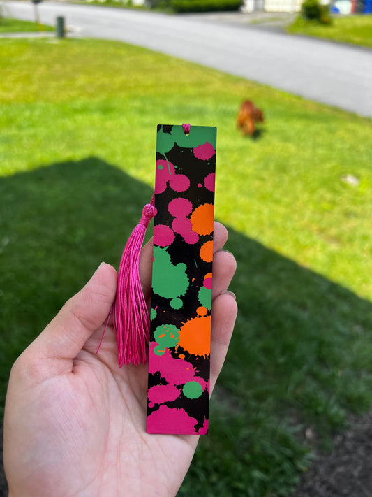 Splatter Bookmark