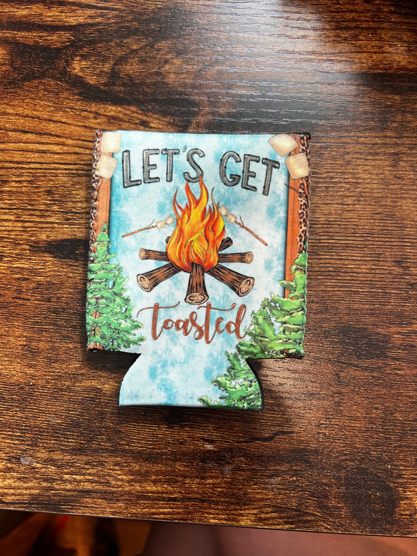 Lets Get Toasted 12oz Can Koozie