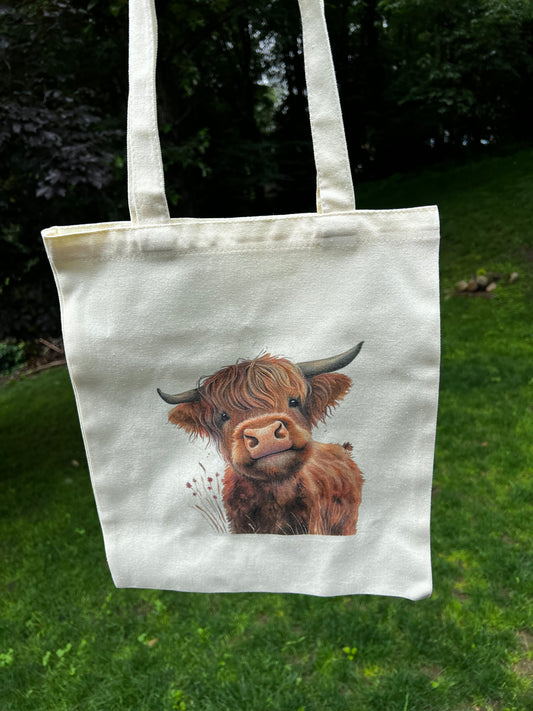 Highland Cow Tote Bag