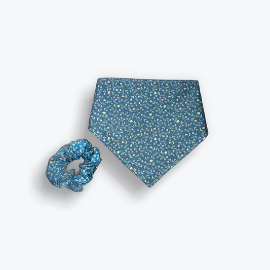 Blue Floral Set