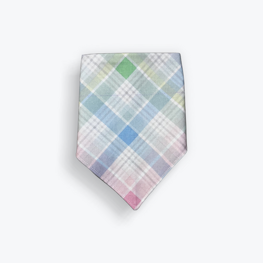 Pastel Plaid Bandana