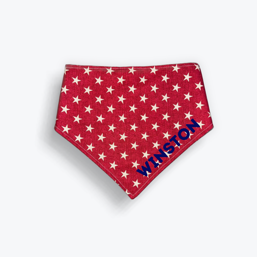 Custom Red Star Bandana