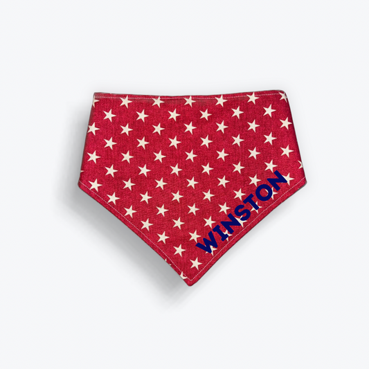 Custom Red Star Bandana